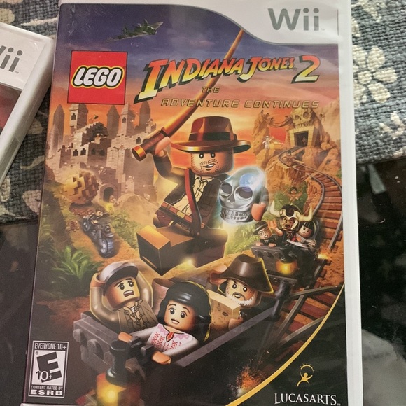 🔵 Wii Indiana Jones set of 2 - Picture 4 of 9